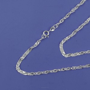 ŁAŃCUSZEK 148/SING 0,5/40cm-Ag