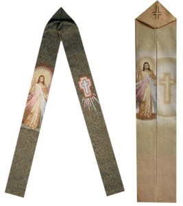 STUŁA F FG 40/4 ECUM Jezus Miłosierny zielona