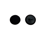 GUZIKI O OC PL/2 MAT.CZARNE / 233-184 śr. 15 mm