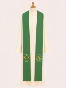 STUŁA F FG PL/M-002-M zielony Oliwka w krzyżu
