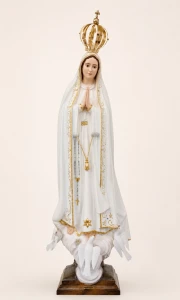 FIGURKA RA 20/1038/P  M.B.Fatimska 105CM szklane oczy