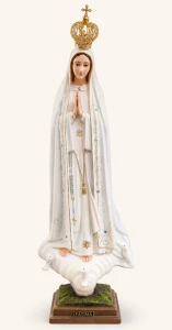 FIGURKA RA 20/1036  M.B.Fatimska 55CM szklane oczy