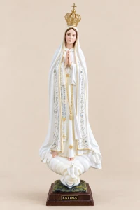 FIGURKA RA 20/1035/BL  M.B.Fatimska 44CM szklane oczy