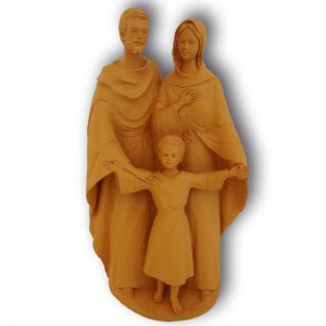 FIGURKA R RA 001/3108O cm 23 Św. Rodzina cotto