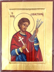IKONA R RB 201/1S Św. Sebastian