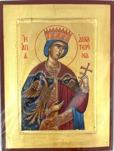 IKONA R RB 201/1S Św. Katarzyna Aleksandryjska